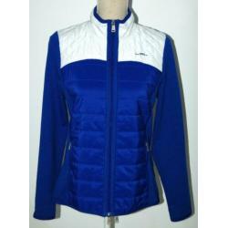 NIEUW RALPH LAUREN active jasje, jack, blauw - wit, Mt. M