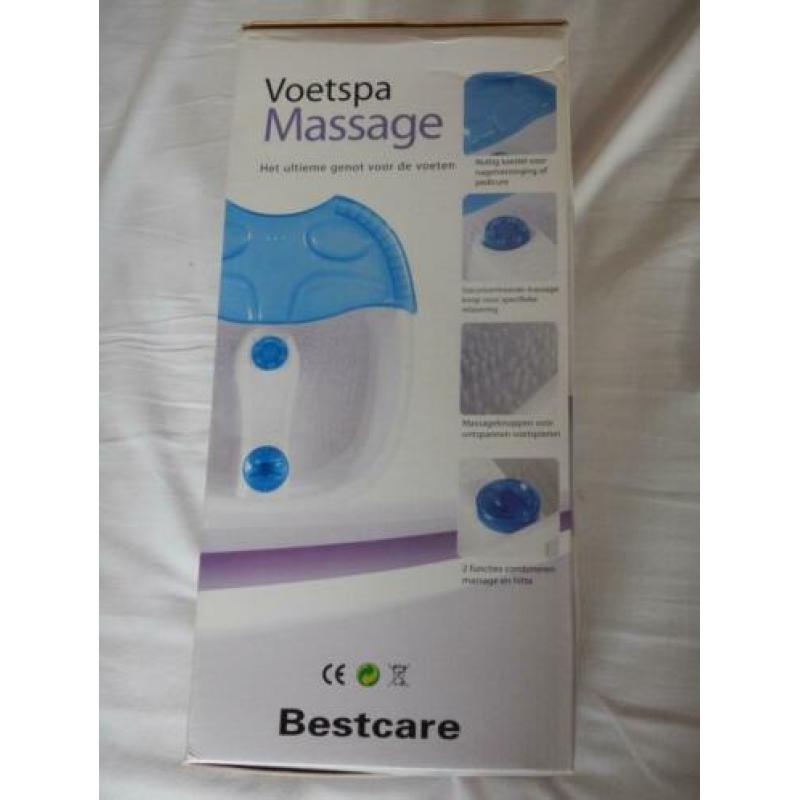 voetspa bestcare + flesje relaxing voetbad