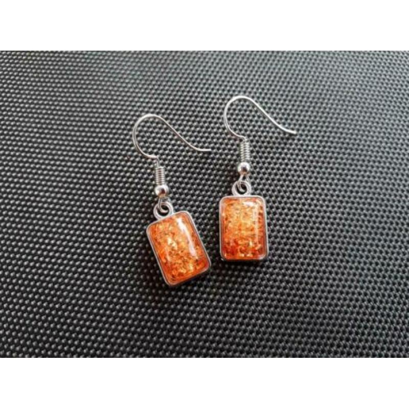 k. opruiming: 3-delige sieraden set gekleurde 'BARNSTEEN' (2
