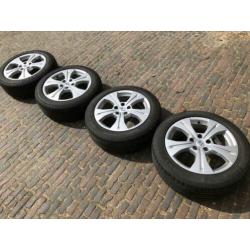 Orig 17” Renault Scenic III velgen 205/55 R17 banden (6-7mm)