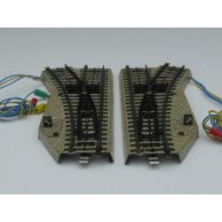 Marklin electrische wissels nrs. 5202/5221, kleine lantaarn