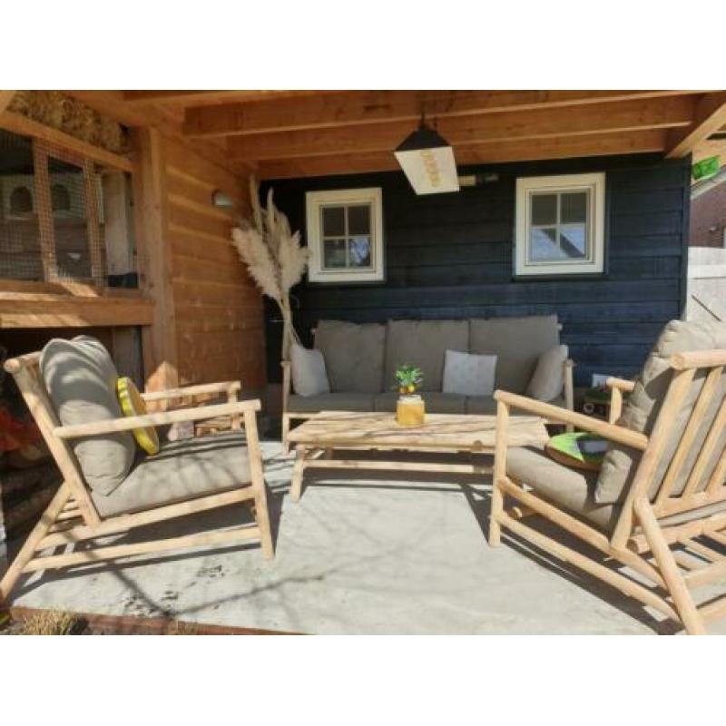 Applebee tuintafel 140x86x39