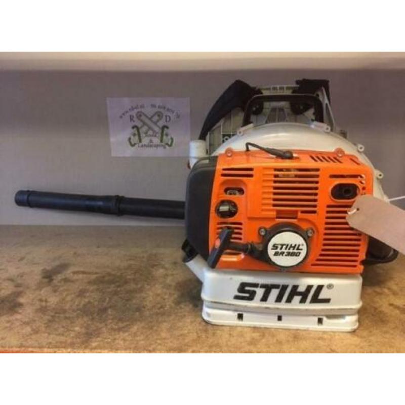 Stihl BR380 Bladblazer ruggedragen