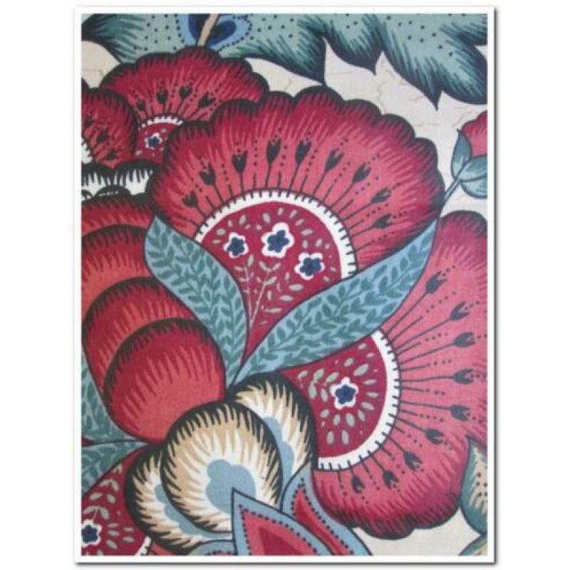 Quilt patchwork knutselstofje nr 2863 vintage bloempaneel