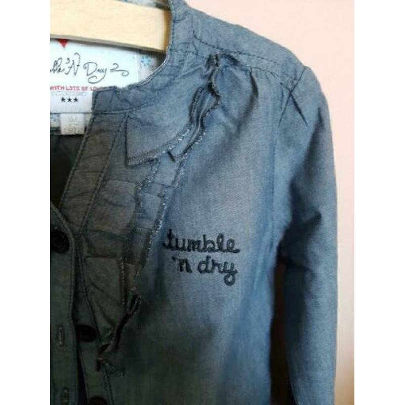 Spijkerjurk tumble 'n dry maat 92
