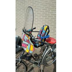GMG FIETSSTOELJE voor met windscherm