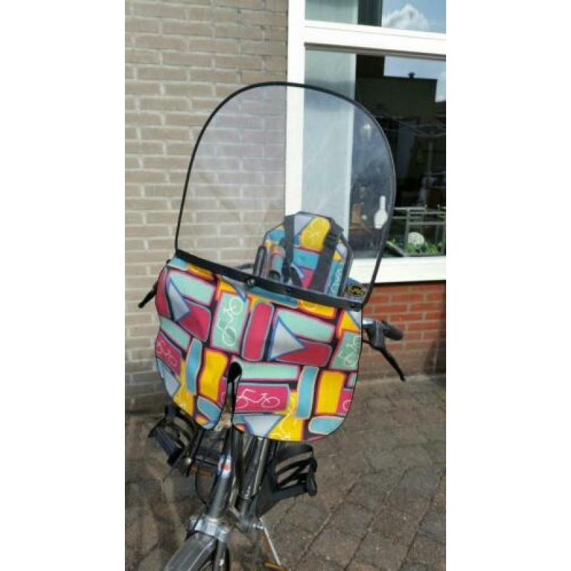 GMG FIETSSTOELJE voor met windscherm