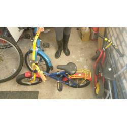 Raket 12.5 INCH kinderfiets