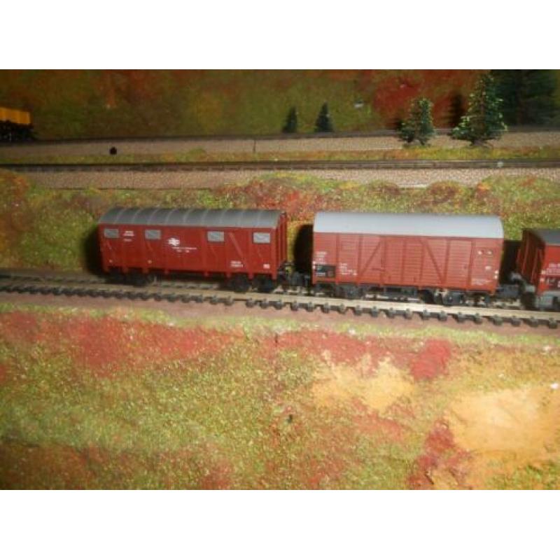 Trix 3534 Lima 320461 303161 Arnold 0462 goederenwagons