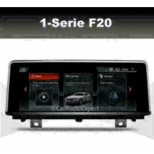 BMW 1serie F20 navigatie android 9.0 carplay dab+ usb carkit