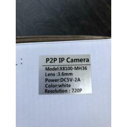 Wireless WiFi HD camera X8100-MH36