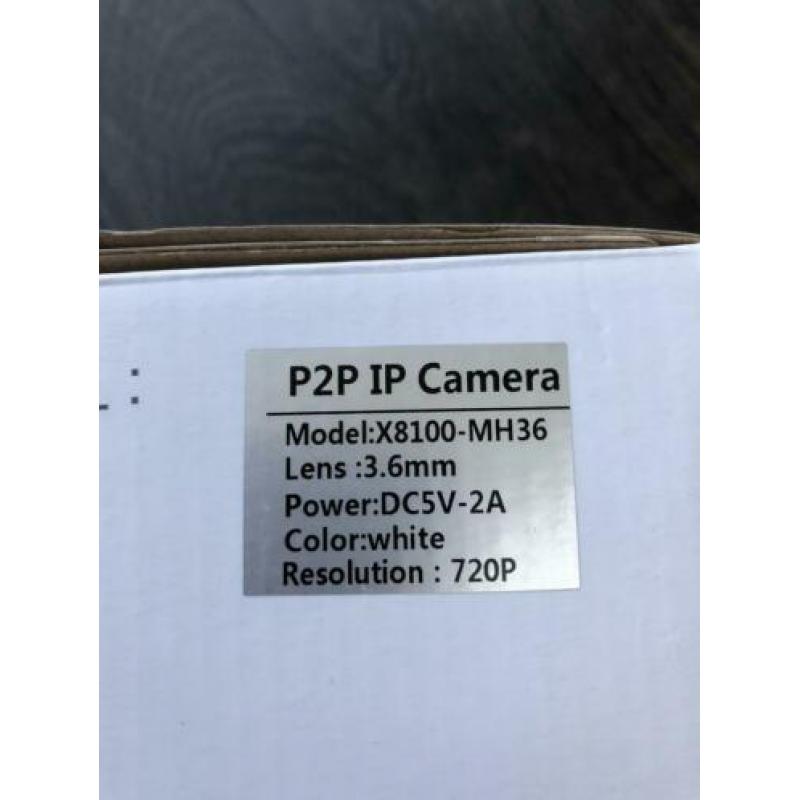 Wireless WiFi HD camera X8100-MH36