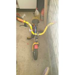 Raket 12.5 INCH kinderfiets