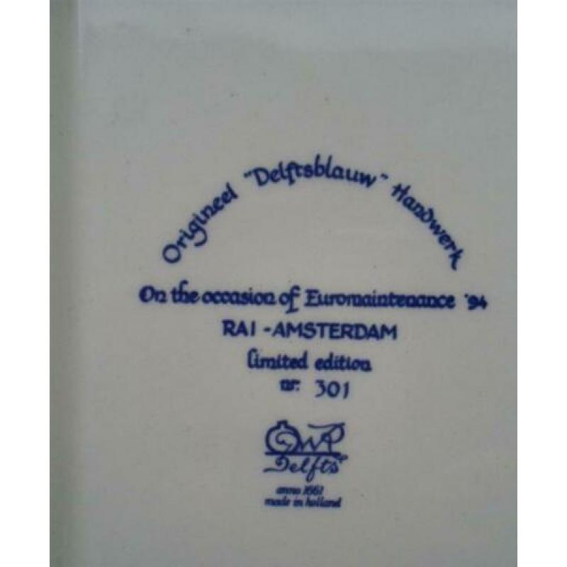 Tegel Euromaintenance 1994 26 - 28 april. Lim. Edition