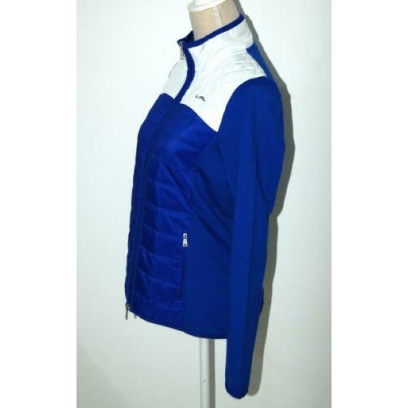 NIEUW RALPH LAUREN active jasje, jack, blauw - wit, Mt. M