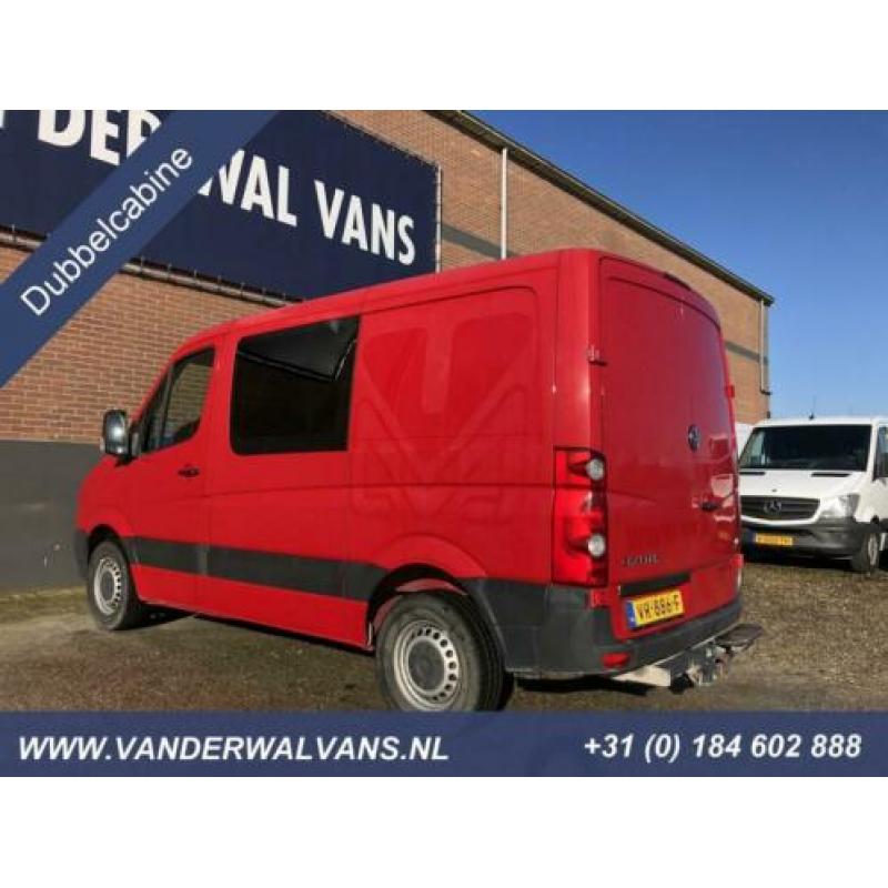 Volkswagen Crafter 2.0TDI L1H1 Dubbele Cabine Airco, trekhaa