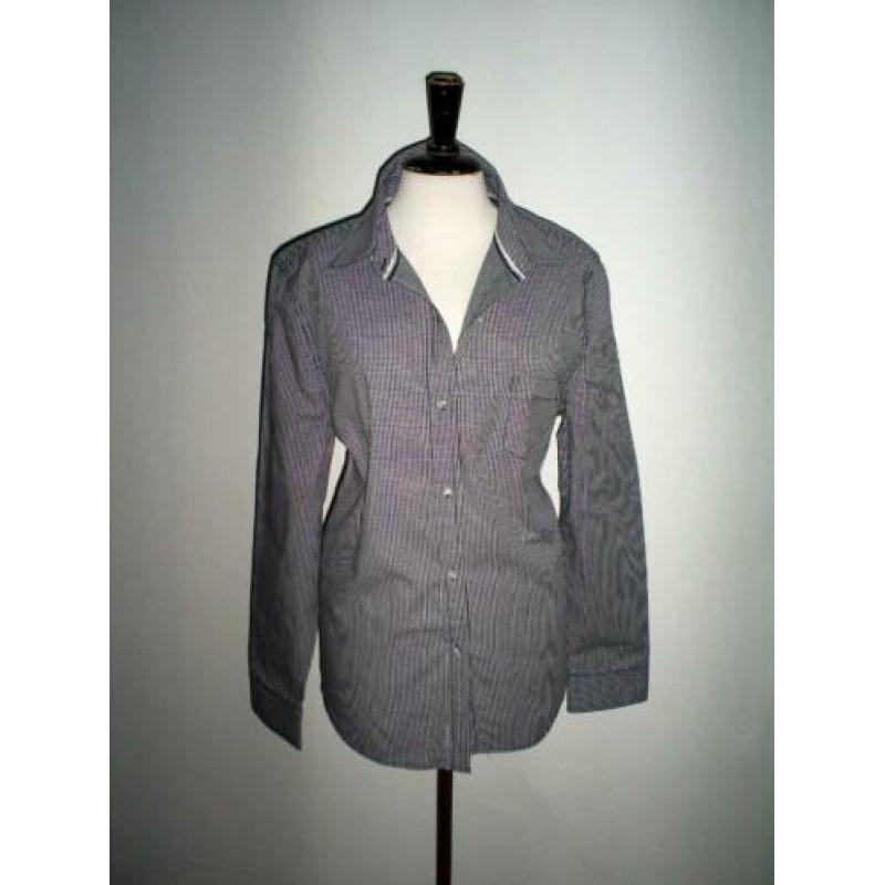 #NIEUW# STANFIELD blouse maat XL leuk zwart / wit ruitje