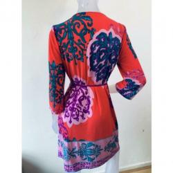 Hale Bob stretch print jurkje - M (38/40)