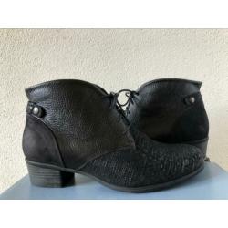 Prachtige Durea enkellaarzen boots zwart maat 40 - 6.59