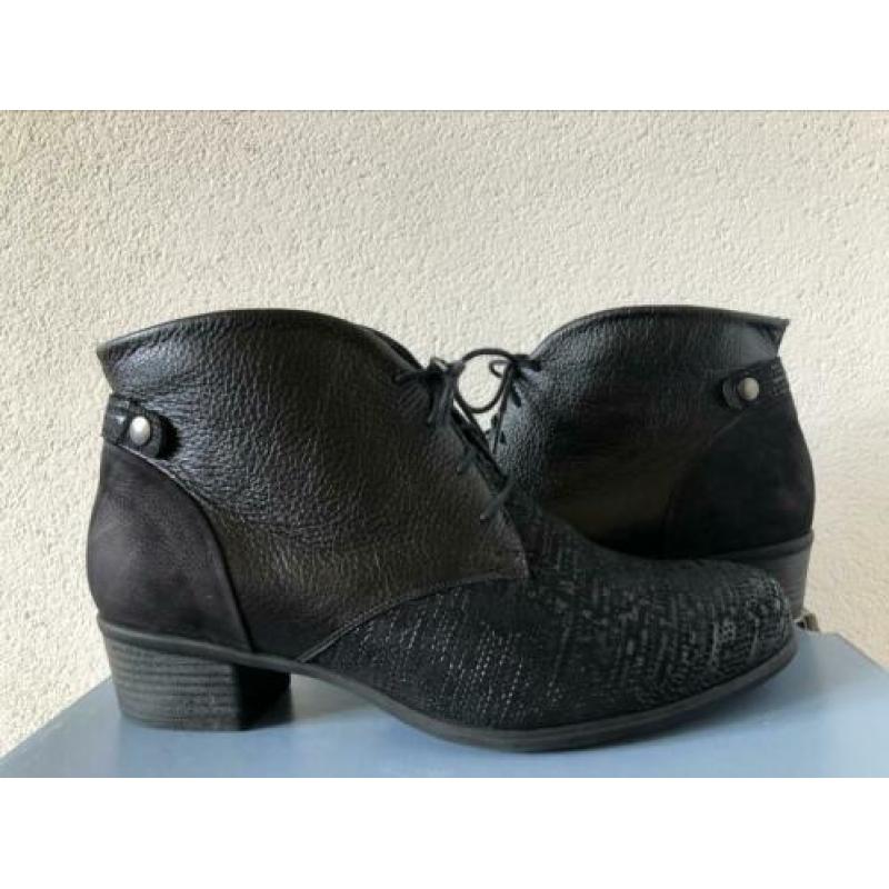 Prachtige Durea enkellaarzen boots zwart maat 40 - 6.59