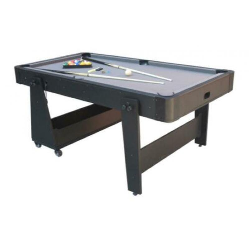 Airhockey / Pooltafel TopTable Twist 2-1 Max, Grey-Black