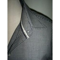 #NIEUW# STANFIELD blouse maat XL leuk zwart / wit ruitje