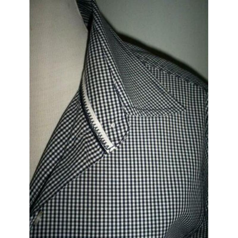 #NIEUW# STANFIELD blouse maat XL leuk zwart / wit ruitje
