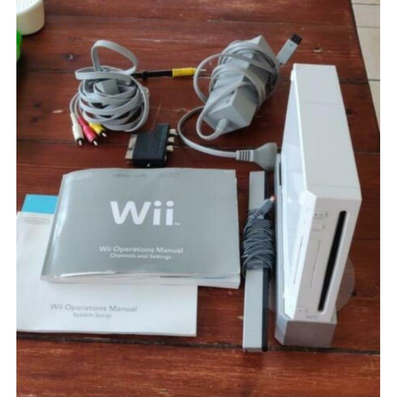 Wii inclusief spellen e.a. toebehoren