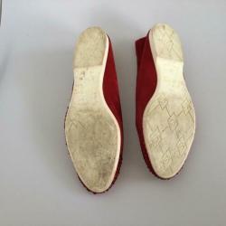 Yoli Roberto Botticelli 40 rode leren ballerina’s