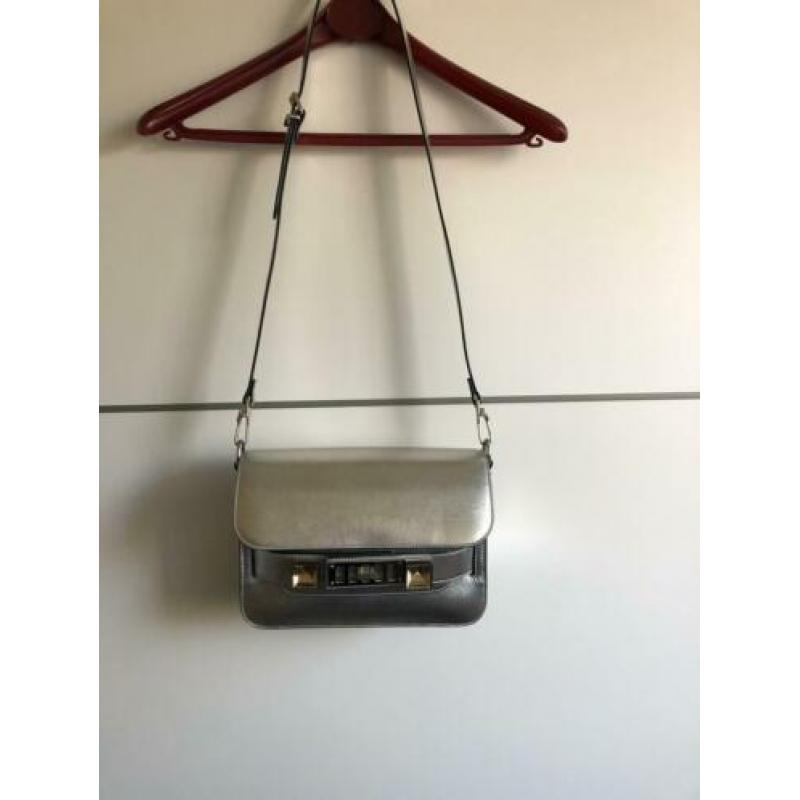 Proenza Schouler PS 11 Mini Zilver