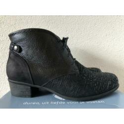 Prachtige Durea enkellaarzen boots zwart maat 40 - 6.59