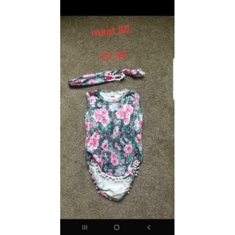 Leuke nette meisjes kleding maat 80