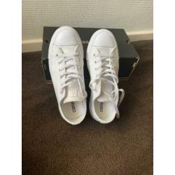 Converse witleren sneakers