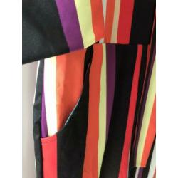 Meerkleurige jumpsuit maat l