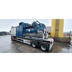 Stevens Self supporting vacuumtanktrailer met 3m3 vacuumpomp