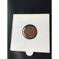 1/2 cent NEDERLANDS-INDIE 1945