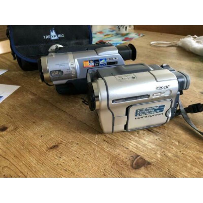 Twee Digital8 Handycam ‘s TRV255E en TRV140E perfect!