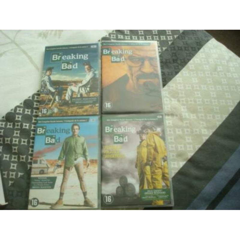 Breaking Bad serie 1t/m 4