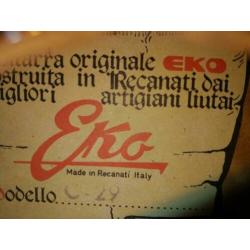 Vintage Eko modello C-29 electrische gitaar.