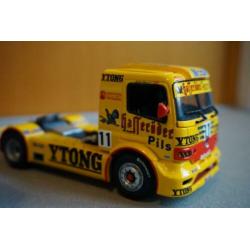 Mercedes 2x Atego Race truck 1999 Mini Champs 1/43