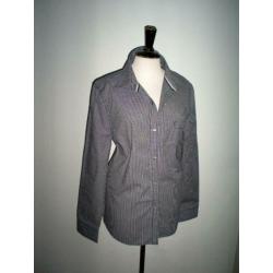 #NIEUW# STANFIELD blouse maat XL leuk zwart / wit ruitje