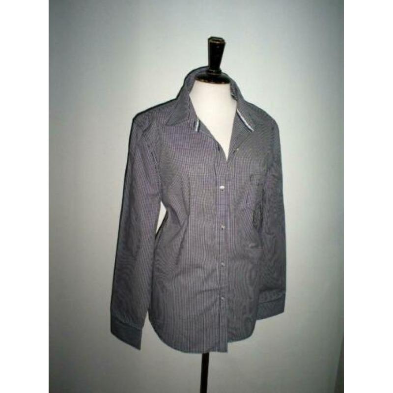 #NIEUW# STANFIELD blouse maat XL leuk zwart / wit ruitje
