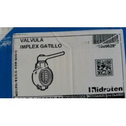 Hidroten Implex Gatillo vlinderkleppen 90 en 160 mm
