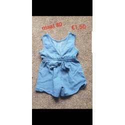 Leuke nette meisjes kleding maat 80