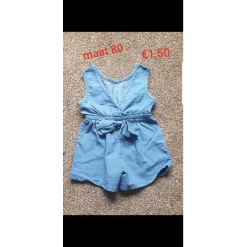 Leuke nette meisjes kleding maat 80