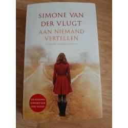 Simone van de Vlugt aan niemand vertellend