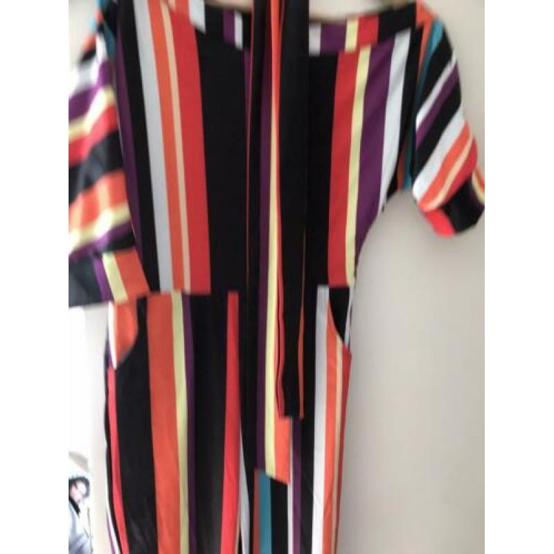 Meerkleurige jumpsuit maat l