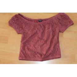 off shoulder top voor een (JONGE) DAME / TIENER