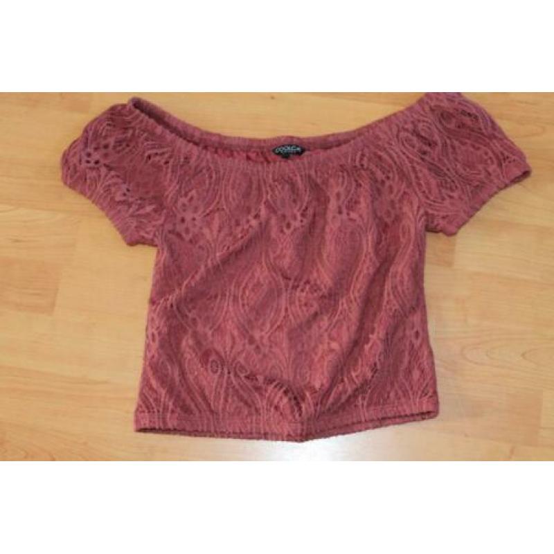 off shoulder top voor een (JONGE) DAME / TIENER