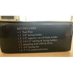 Mini snelwisselbeitelhouder set voor tafelhobby draaibanken